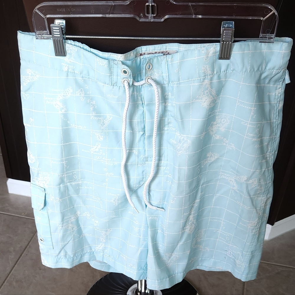 Original Penguin Munsingwear Swimming Trunks Size 34 NWOT